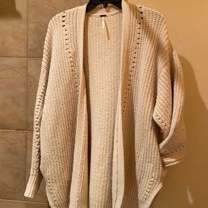 Free People knit cardigan